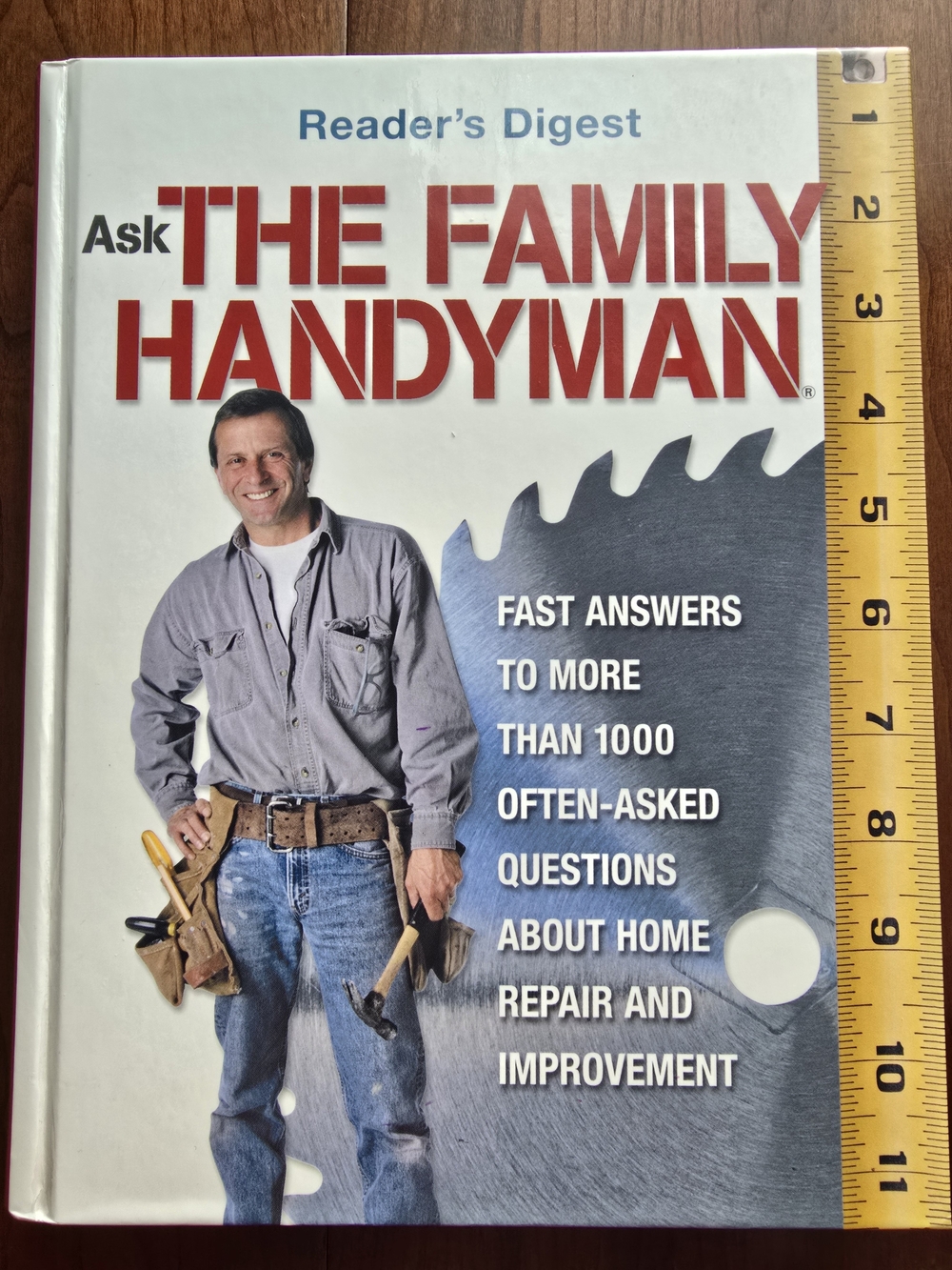 Readers Digest Ask The Family Handyman — Hard Cover Home Repair Guide, EUC